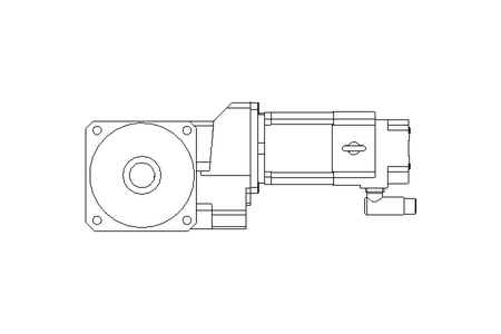 Motor redutor de engren conicas 9,4Nm