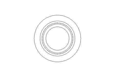 Plain bearing bush J350FM 6x8x12x6x1