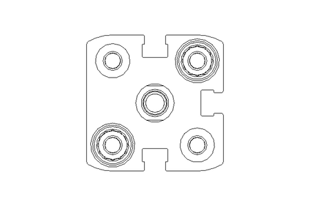 Cilindro pneum ADN-20-20-I-P-A-S2