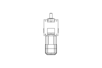 Motorreductor coaxial 0,37kW 18 1/min