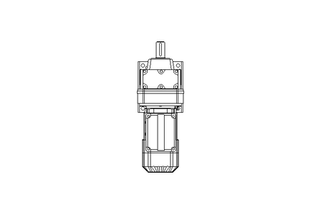 Motorid.ingranaggi cilind 0,37kW 18