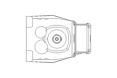 Motorreductor coaxial 0,37kW 18 1/min