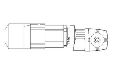 Gear motor 0.37kW 26 1/min