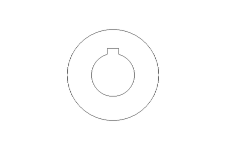 Roda dentada DB30 B25 Z8