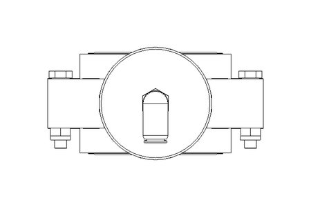 Butterfly valve B DN050 OVO NC E D10