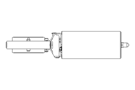 Scheibenventil B DN080 OVO NC E D26