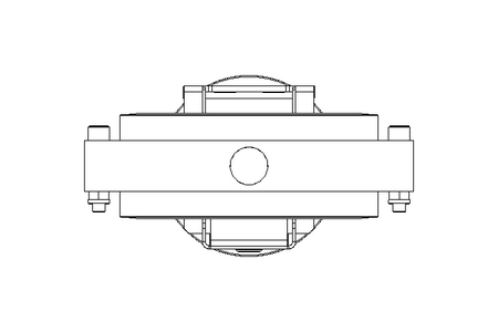 Valvola a farfalla B DN100 OVO NC E D26