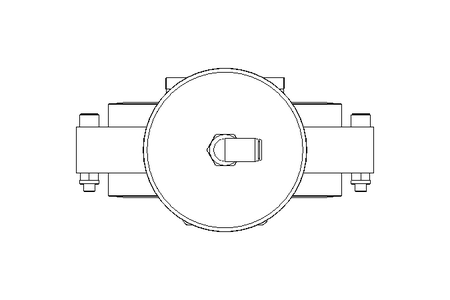 Valvola a farfalla B DN100 OVO NC E D26