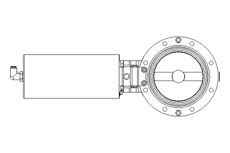 Valvola a farfalla B DN100 OVO NC E D26