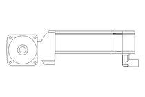 Helical-bevel gearmotor 7.1 Nm