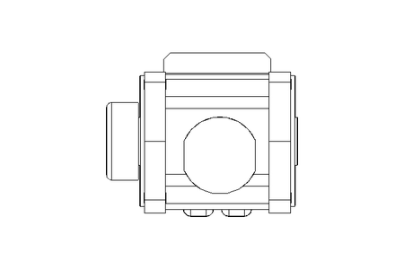 Helical-bevel gearmotor 7.1 Nm