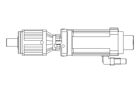 Planetary gear motor 45.0 Nm