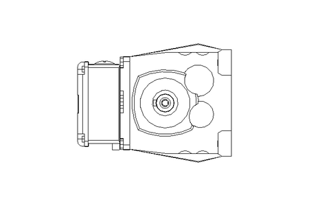 Spur gear motor 0.37kW 38 1/min