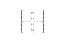 Tubulure intermédiaire L 42/42 St