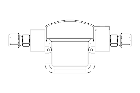 Schwebekörper-Durchflussmesser 1/4"NPT