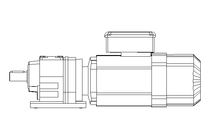 Motor redutor com engren. 0,55kW 48