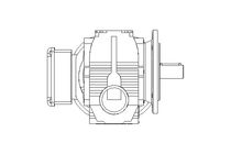 Worm gear motor 0.55kW 50 1/min