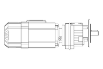 Stirnradgetriebemotor 0,55kW 50 1/min