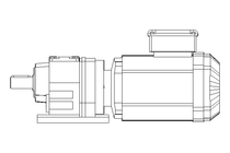 Motor redutor com engren. 0,55kW 48