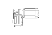 Flachgetriebemotor 0,55kW 20 1/min