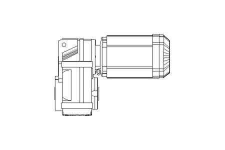 Motoridutt.a assi parall. 0,55kW 20