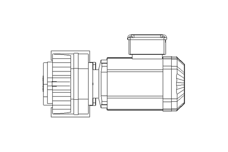 平面传动电机 0,55kW 20 1/min