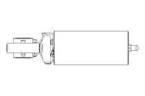 Scheibenventil B DN025 OVO NC E EX