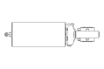 Scheibenventil B DN025 OVO NC E EX