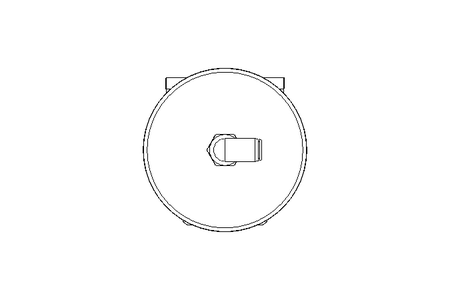 Butterfly valve B DN025 OVO NC E EX