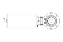 Butterfly valve B DN050 OVO NC E EX