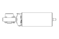 Válvula borboleta B DN025 WVM NC E EX