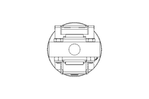 Scheibenventil B DN025 WVW NC E EX