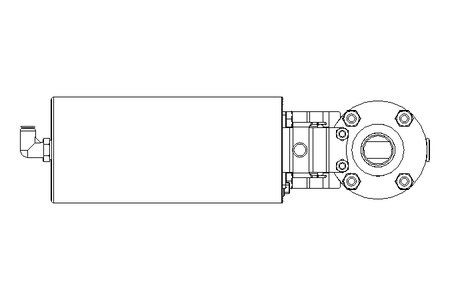 Scheibenventil B DN025 WVW NC E EX