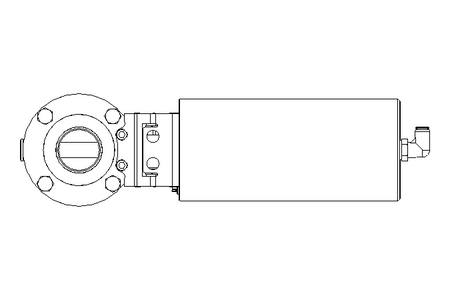 Butterfly valve B DN040 WVW NC E EX