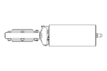 Válvula de mariposa B DN080 WVW NC E EX
