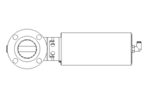 Butterfly valve B DN050 FVF NC E EX