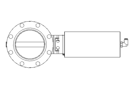 盘阀 B DN100 FVF NC E EX