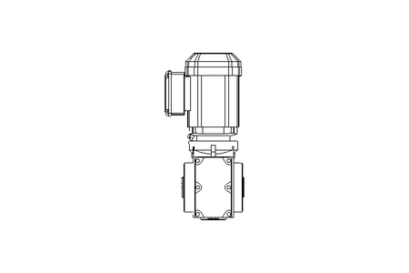 Schneckengetriebemotor 0,55kW 16 1/min