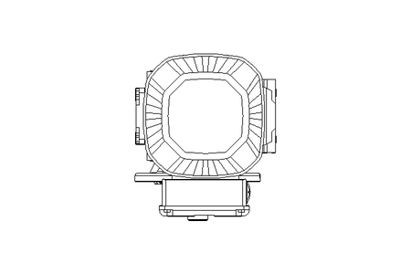 Motor engrenagem sem fim 0,55kW 72 1/min