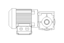 Getriebemotor 0,18kW 41 1/min