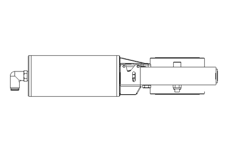 Butterfly valve B DN050 OVO NC H