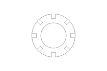 Roda de expansao ar comprim. D=150 M3250