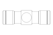 T-Steckverschraubung M5 D 6 Niro