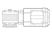 Motoriduttore 0,55kW 88 1/min