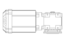 Moteur réducteur 0,55kW 88 1/min