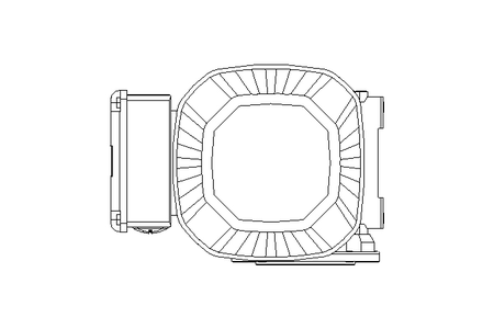 Getriebemotor 0,55kW 88 1/min