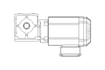 Gear motor 0.55kW 88 1/min