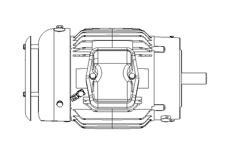 MOTOR TRIFASICO 1 HP