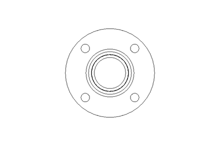 Vorschweissflansch DN65 PN16 1.4541