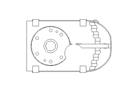 Moto-réducteur plat